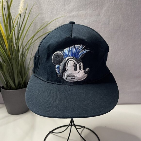 Disney Other - Vtg Youth Disney World Land cap Mickey Mouse 28 with Mohawk elastic band